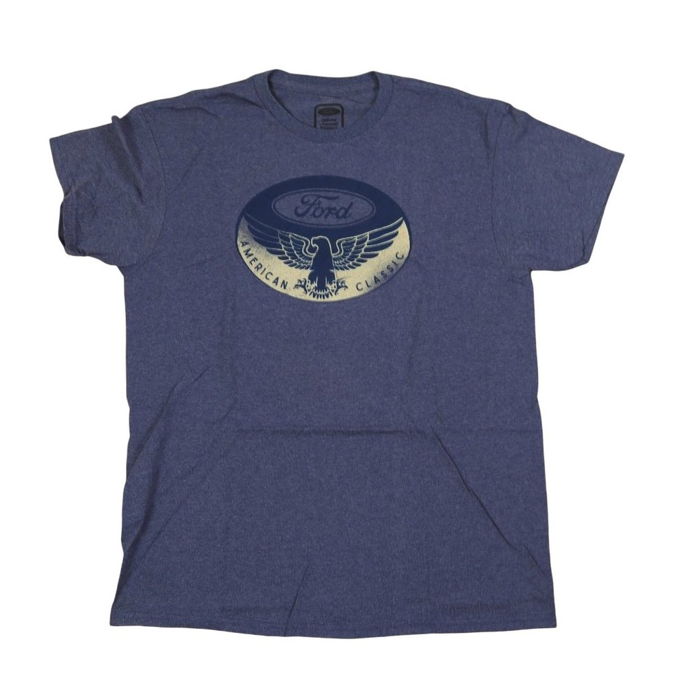 Ford motorsport t-shirt blue color/ short sleeve / american classic ford graphic